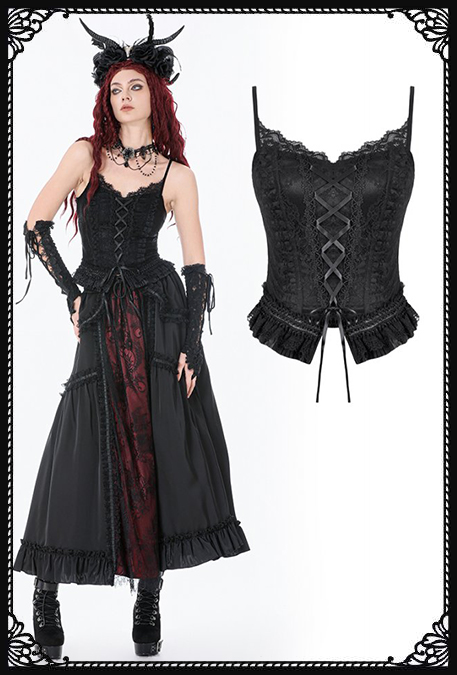 Dark In Love Elaysa Gothic Cami