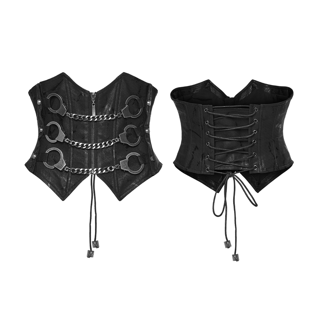 Punk Rave Handcuff Gothic Waist Blet