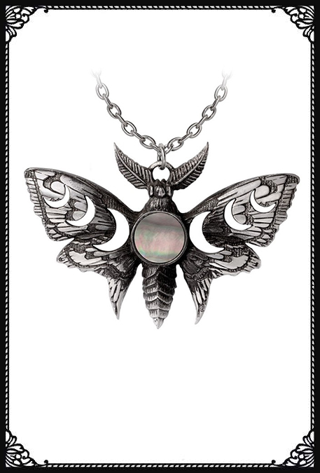 Alchemy Lunar Moth Necklace