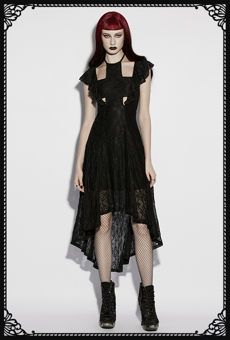 Punk Rave  Cross Devotion Black Dress