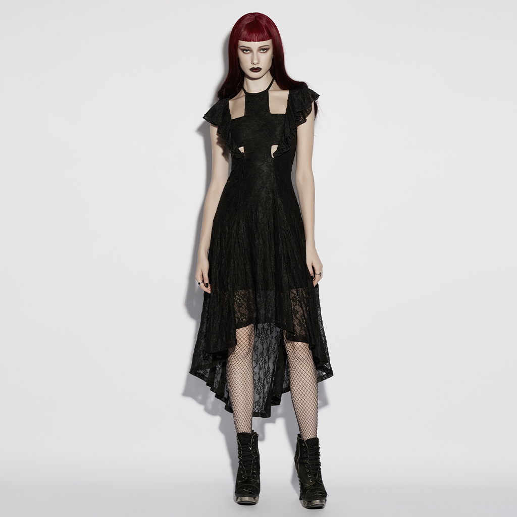 Punk Rave  Cross Devotion Black Dress