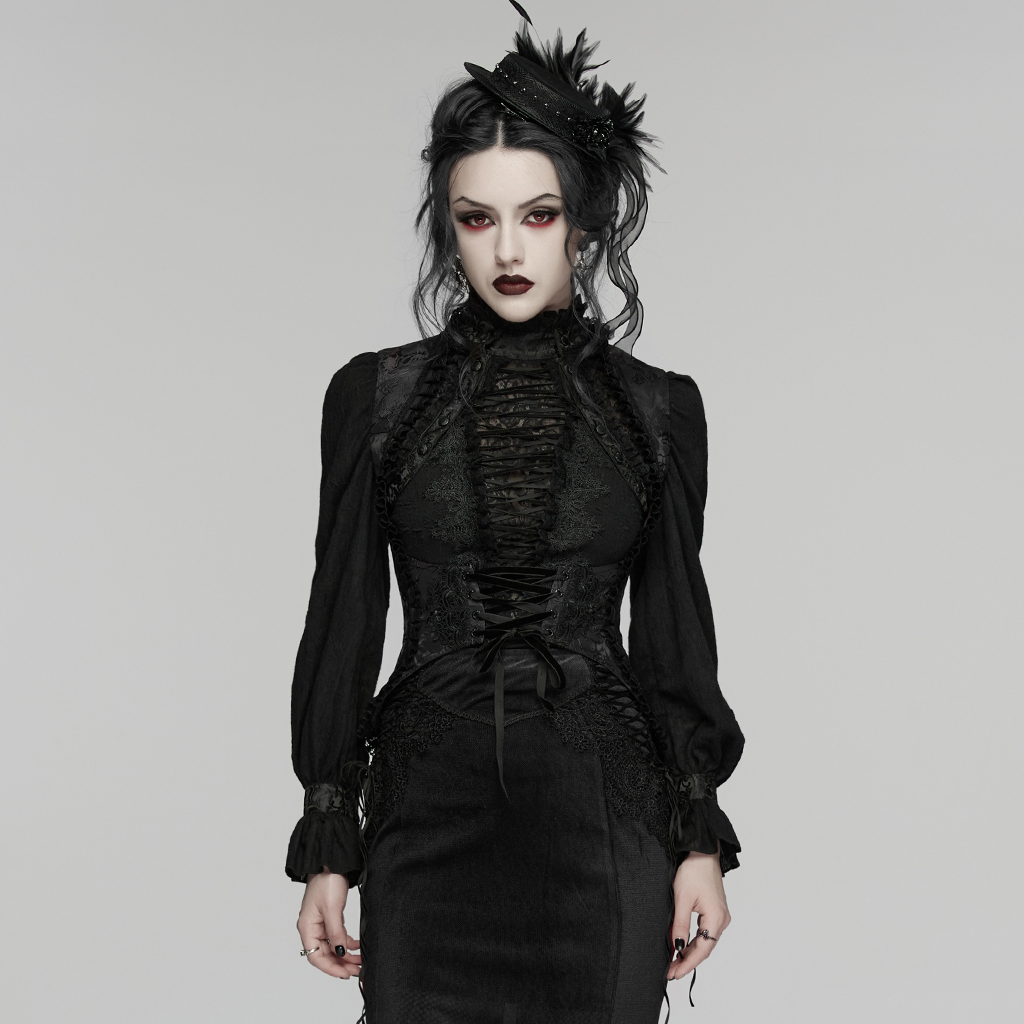 Punk Rave Vampire Waistcoat Corset