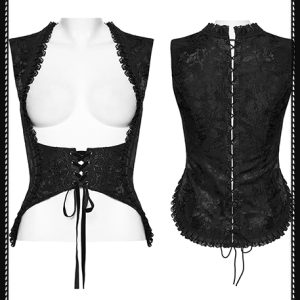 Punk Rave Vampire Waistcoat Corset